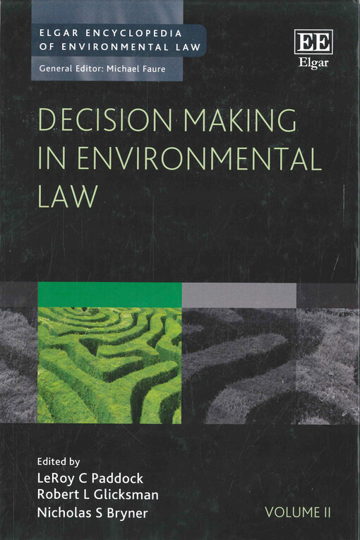 Decision making in environmental law