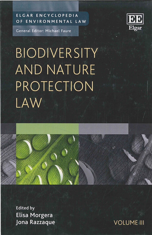 Biodiversity and nature protection law