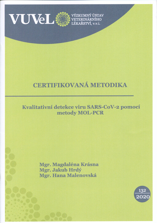 Kvalitativní detekce viru SARS-CoV-2 pomocí metody MOL-PCR