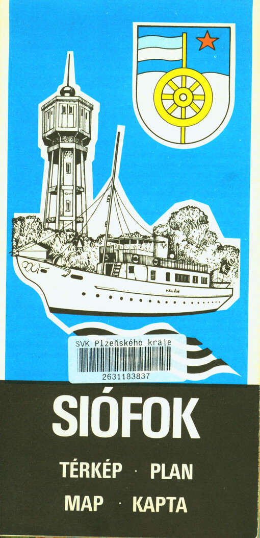 Siófok : térkép = Plan = map = karta