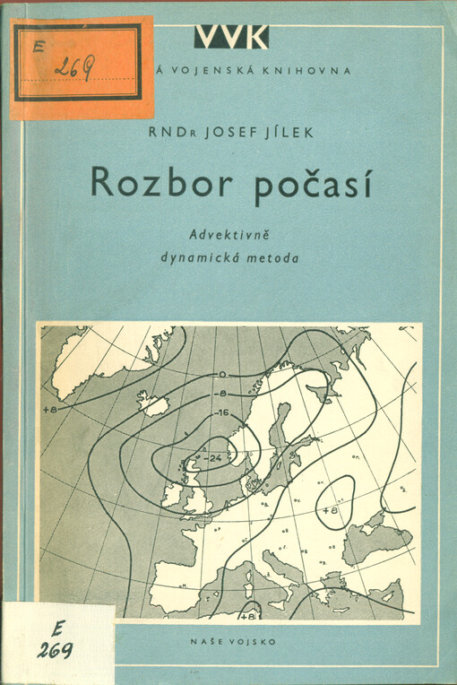 Rozbor počasí. Advektivně dynamická metoda