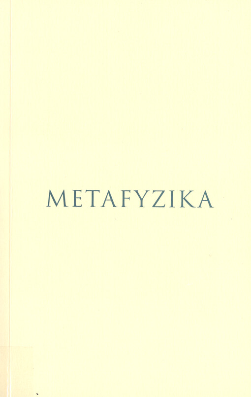 Metafyzika