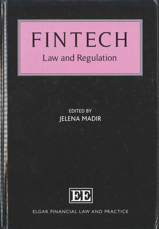 Fintech : law and regulation