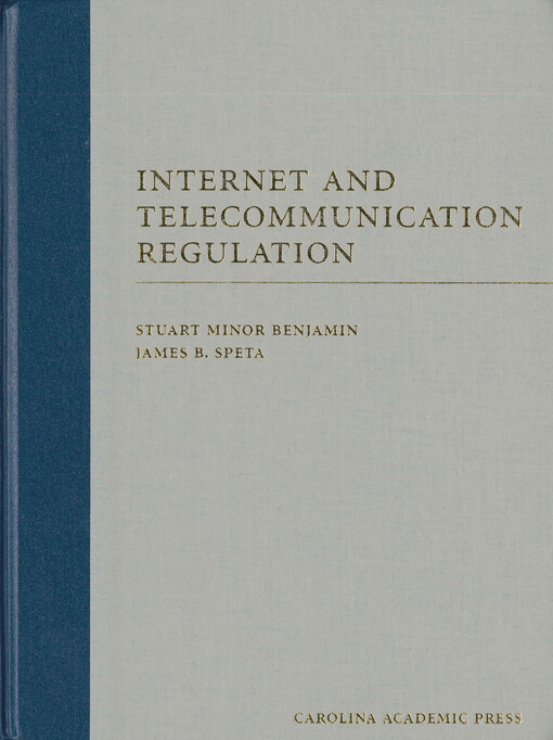 Internet and telecommunication regulation