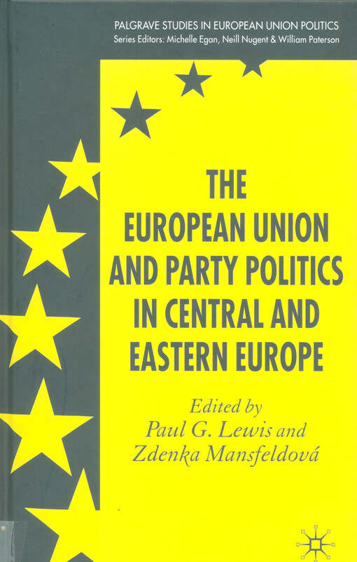 The European Union and party politics in Central and Eastern Europe