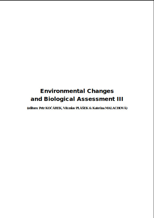 Environmental changes and biological assessment III