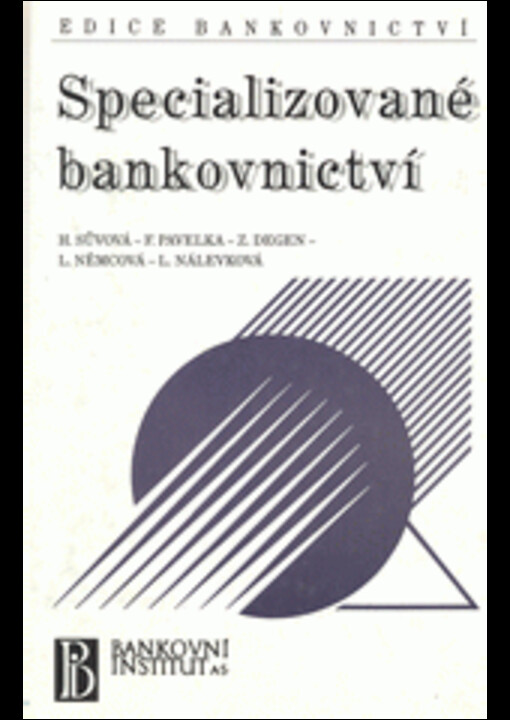 Specializované bankovnictví : dodatek