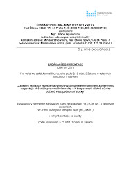 Občané o kriminalitě a prevenci : závěrečná zpráva z výzkumu veřejného mínění