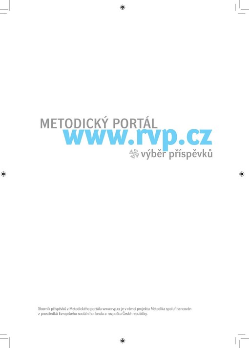 Metodický portál www.rvp.cz : výběr příspěvků