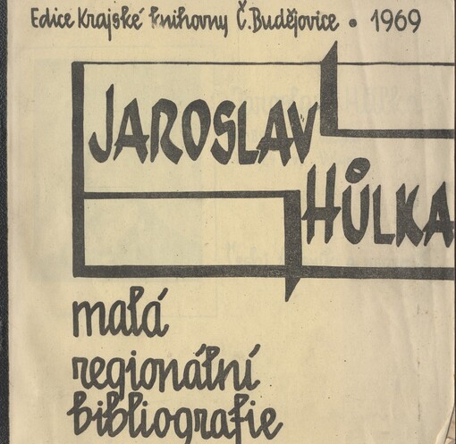 Jaroslav Hůlka: český básník a prozaik