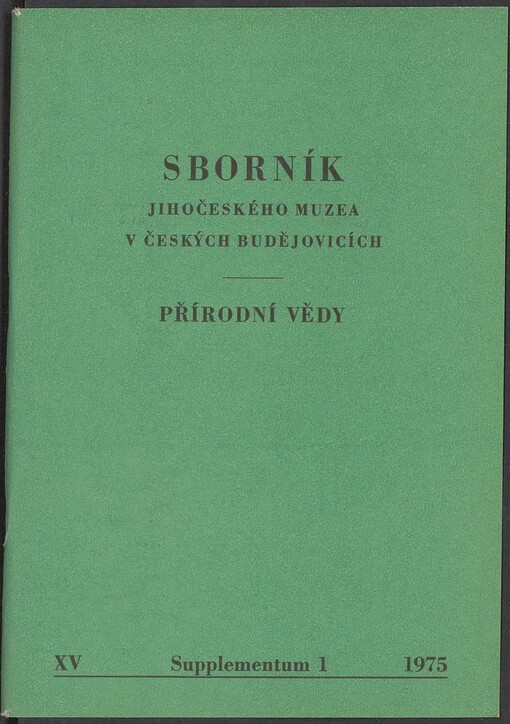 Vliv hydrotechnických změn při výstavbě Lipenské vodní nádrže na výskyt komárů =: Influence of hydrotechnical changes on the incidence of mosquitoes in the Lipno reservoir