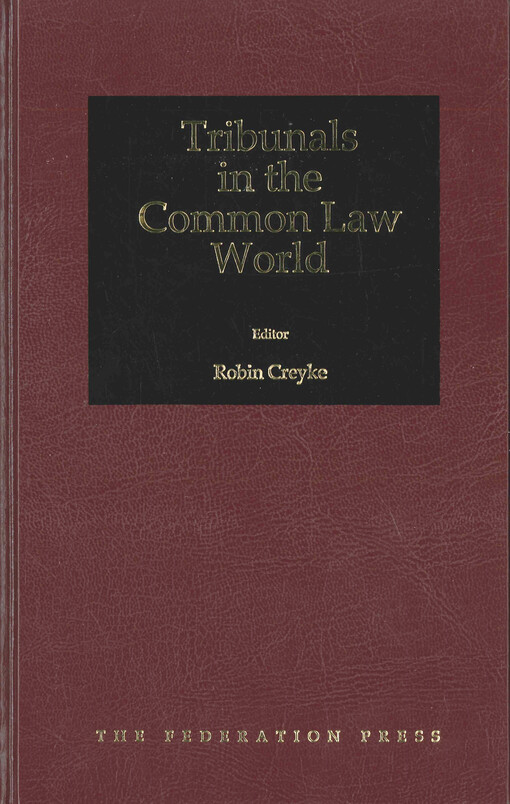 Tribunals in the common law world