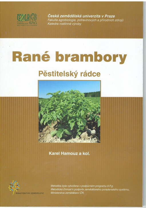 Rané brambory : pěstitelský rádce