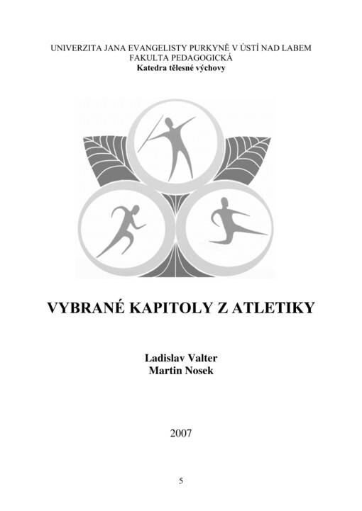 Vybrané kapitoly z atletiky