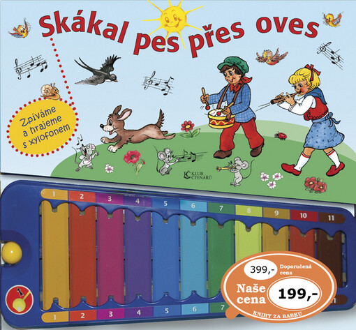 Skákal pes přes oves zpíváme a hrajeme s xylofonem
