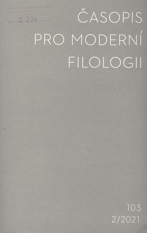 Časopis pro moderní filologii