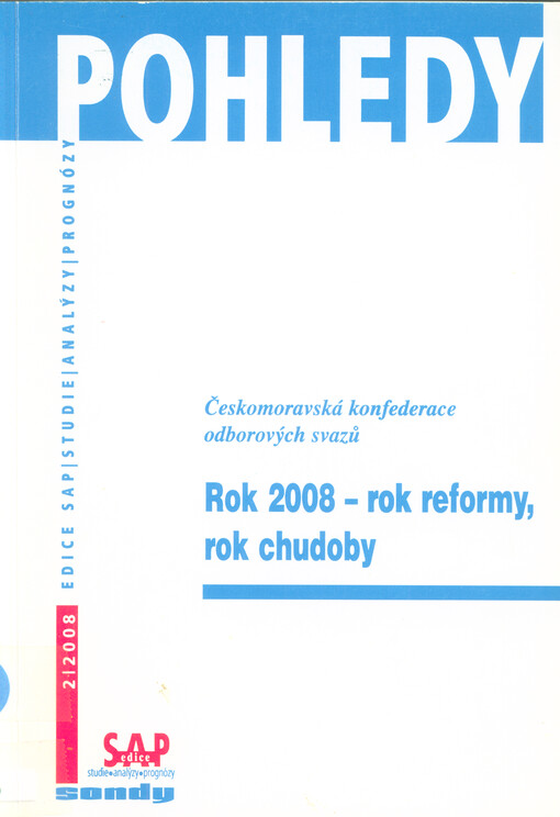 Analýza dopadů reformy veřejných financí stran ODS, KDU-ČSL, SZ