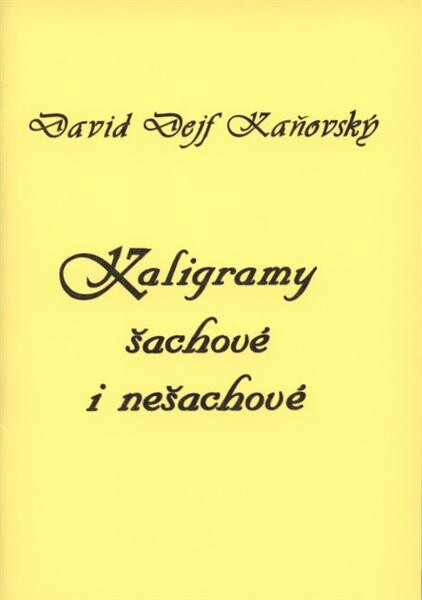 Kaligramy šachové i nešachové
