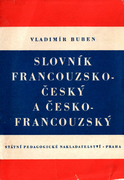Slovník francouzsko-český a česko-francouzský