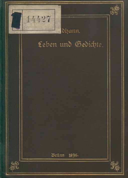 Ludwig Goldhanns Leben und Gedichte