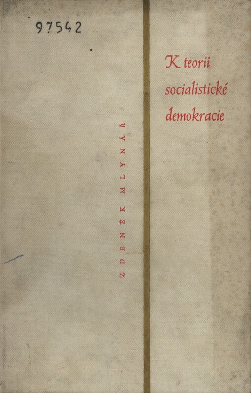 K teorii socialistické demokracie