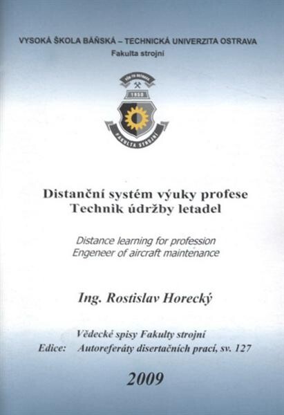 Distanční systém výuky profese 