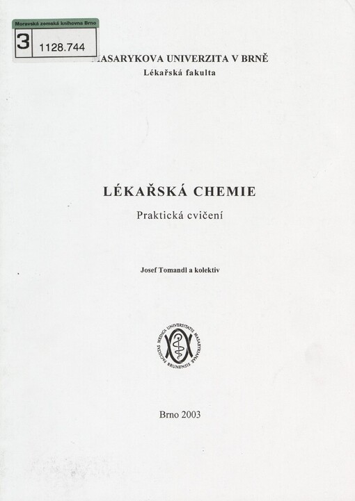 Lékařská chemie: praktická cvičení