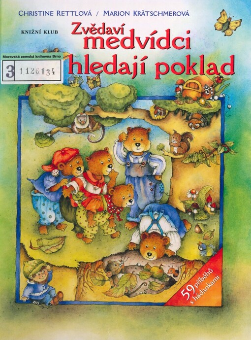 Zvědaví medvídci hledají poklad