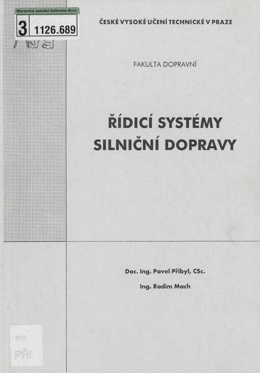 Řídící systémy silniční dopravy