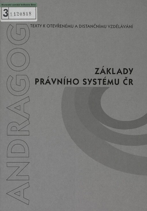 Základy právního systému ČR