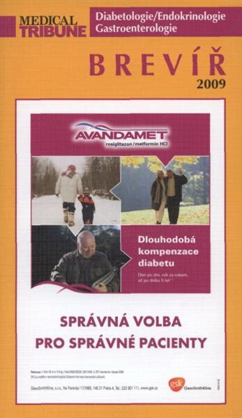 Medical Tribune brevíř 2009. Diabetologie, endokrinologie, gastroenterologie