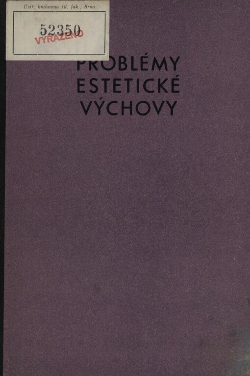 Problémy estetické výchovy