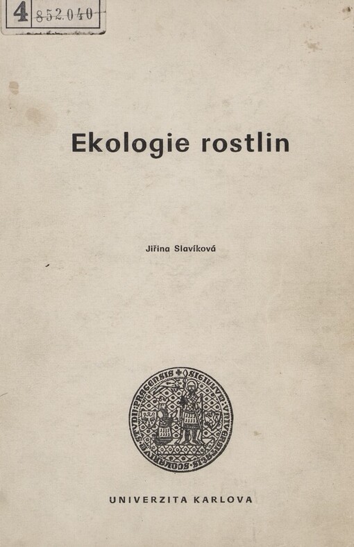 Ekologie rostlin