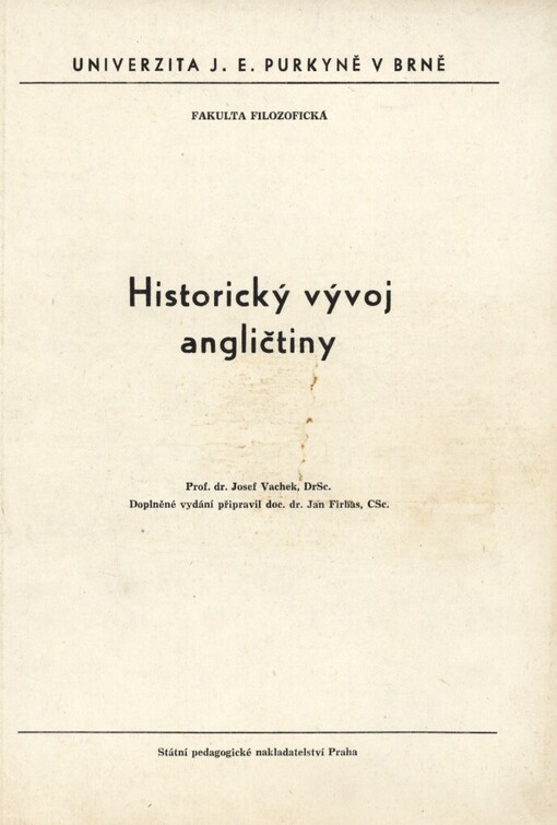 Historický vývoj angličtiny