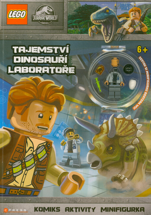 LEGO Jurassic world : komiks, aktivity, minigifurka. Tajemství dinosauří laboratoře