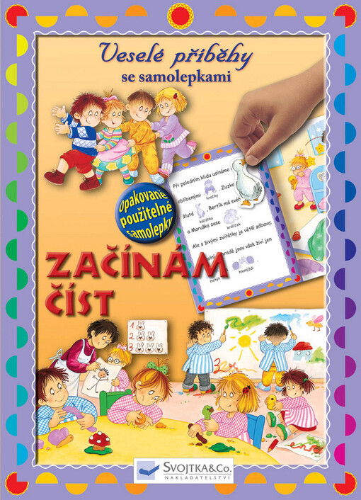 Začínám číst : veselé příběhy se samolepkami