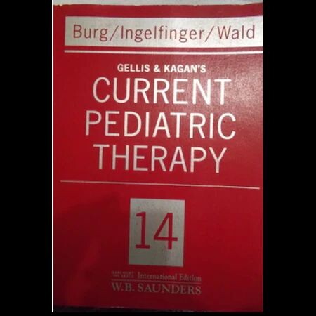 Gellis and Kagan's current pediatric therapy. 14