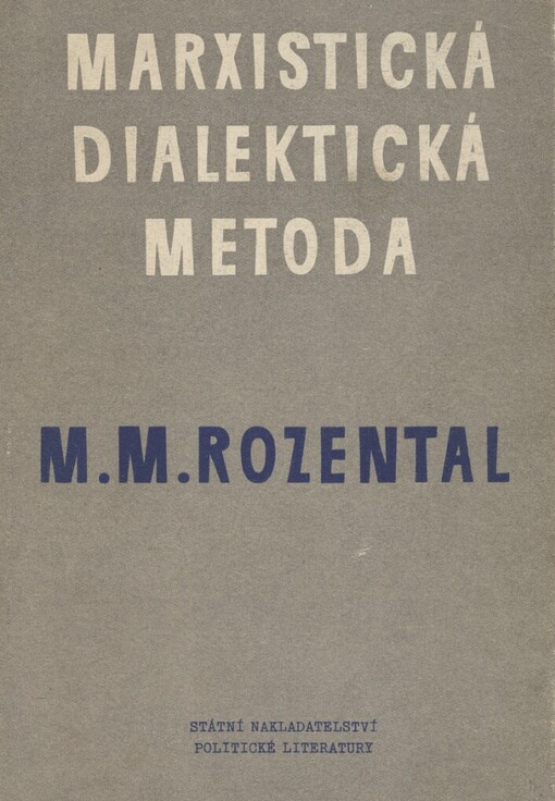 Marxistická dialektická metoda