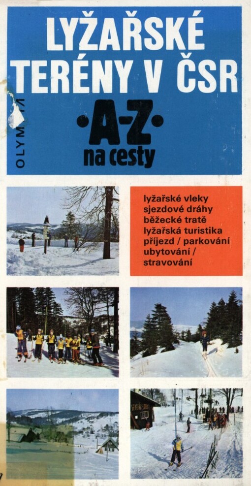 Lyžařské terény v ČSR