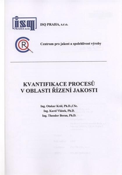 Kvantifikace procesů v oblasti řízení jakosti