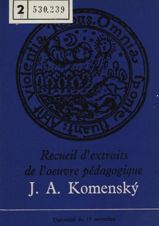 Recueil d'extraits de l' oeuvre pédagogique