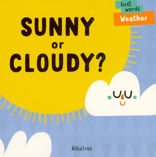 Sunny or cloudy? : first words : weather