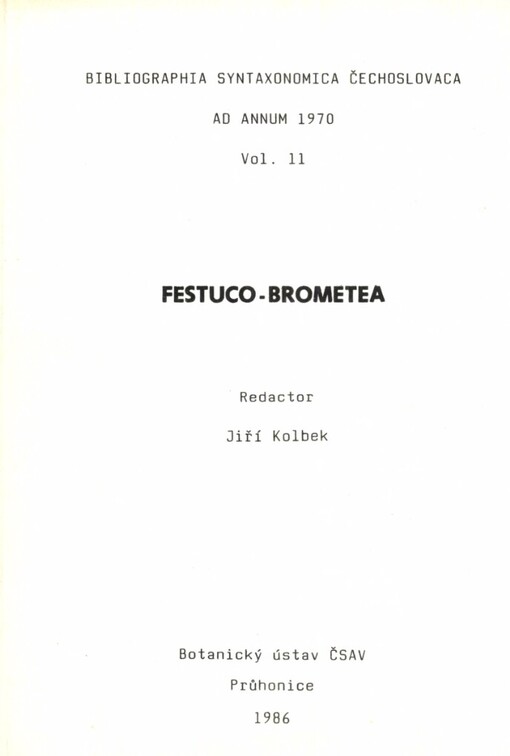 Festuco-Brometea Br.-Bl.et Tx 1943