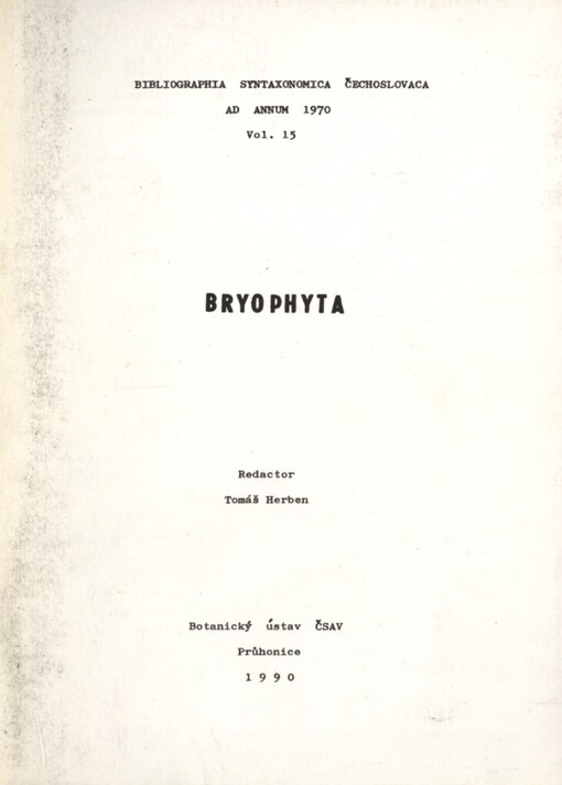 Bryophyta