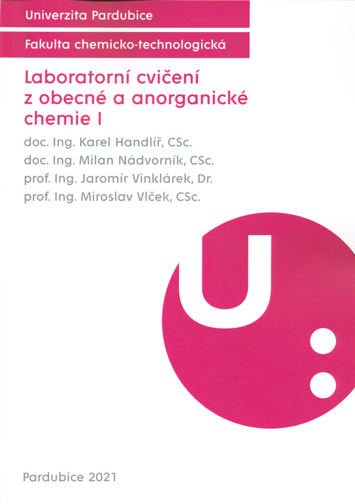 Laboratorní cvičení z obecné a anorganické chemie I