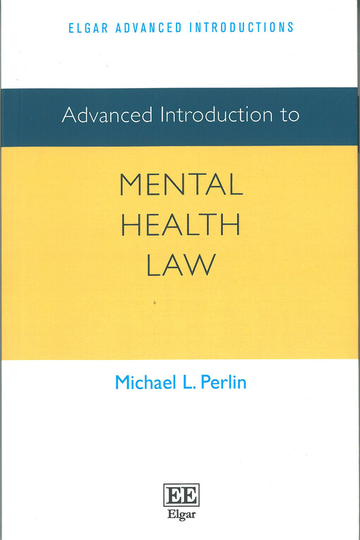Advanced introduction to mental health law