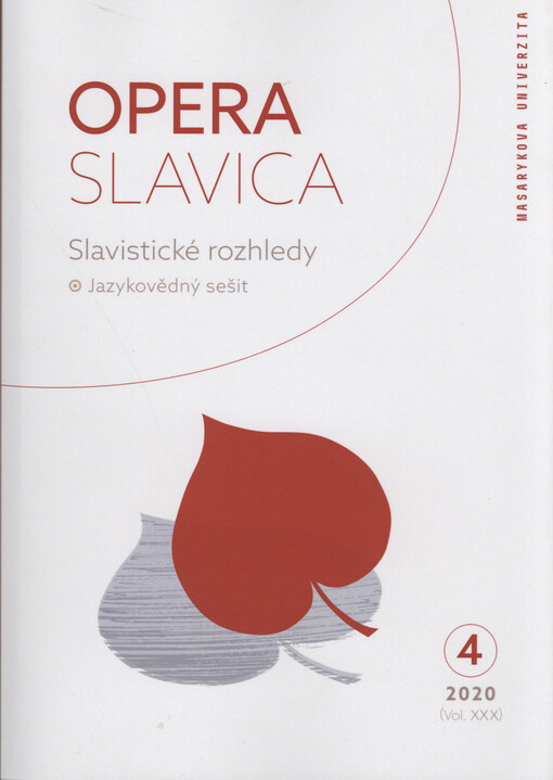 Opera Slavica = Slavistické rozhledy