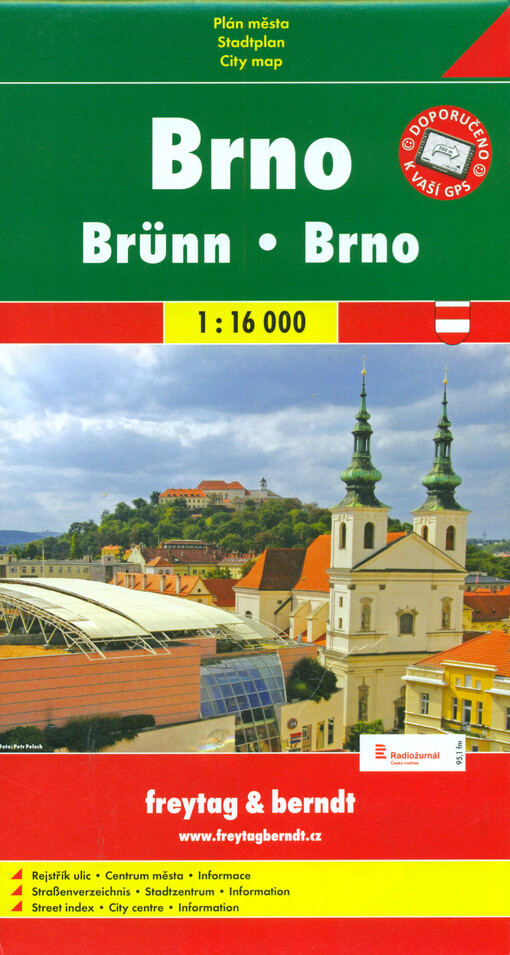 Brno = Brünn : plán města