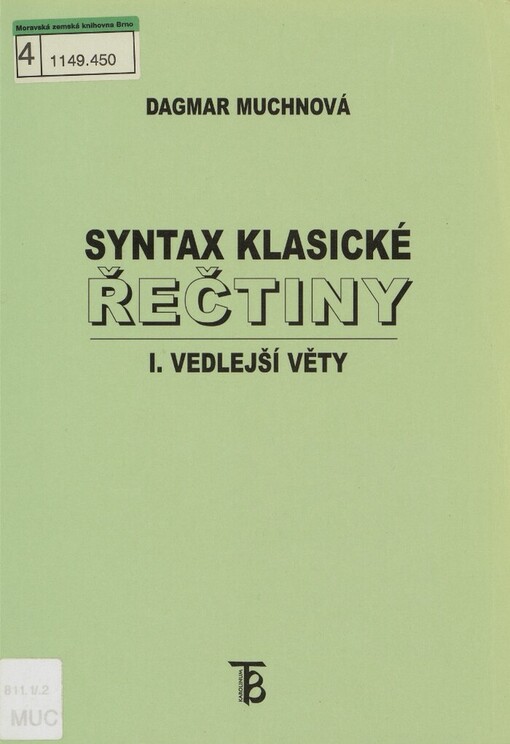 Syntax klasické řečtiny