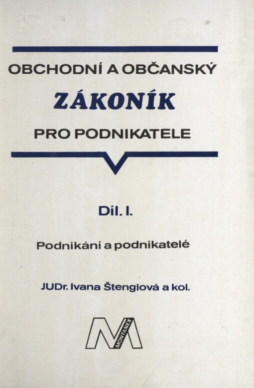 Obchodní a občanský zákoník pro podnikatele